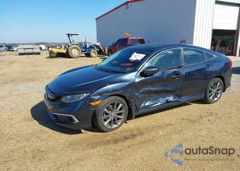 2020 Honda Civic Ex z USA, uszkodzony, nr VIN 19XFC1F3XLE008949